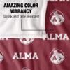 Alma College Blanket, 50"x60" Logo Pattern, Silky Touch Super Soft Throw Blanket view 4