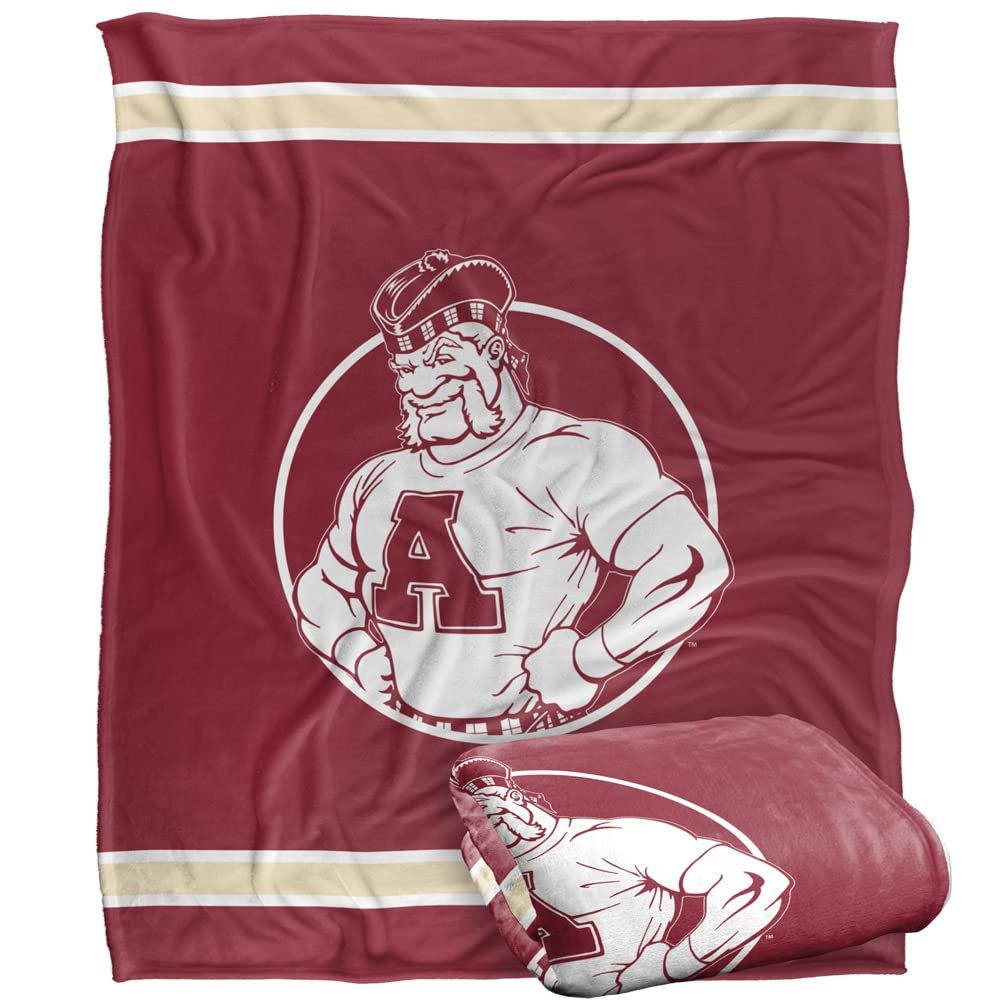 Alma College Blanket, 50"x60" Primary Logo, Silky Touch Super Soft Throw Blanket