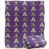 Albion College Blanket, 50"x60" Logo Pattern, Silky Touch Super Soft Throw Blanket view 1