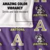 Albion College Blanket, 50"x60" Logo Pattern, Silky Touch Super Soft Throw Blanket view 4