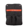 TOPINCN Chair Side Bag, Multifunctional Chair Side Storage, Portable Chair Side Phone Holder Bag for Camping Beach(Black) view 1