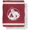 Alma College Blanket, 50"x60" Primary Logo, Silky Touch Sherpa Back Super Soft Throw Blanket view 1