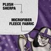 Albion College Blanket, 50"x60" Logo Dots, Silky Touch Sherpa Back Super Soft Throw Blanket view 4