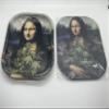 Quality Detail Premium Lisa Decor Metal Tray with Magnetic Lid 7x5 inch Perfect Backpack Size for on The go! view 2