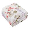 All American Collection 3 PC Floral Printed Coral and Beige Reversible Bedspread Quilt Set Coverlet and Pillow Sham Set King / California King Size, Coral & Beige, King / Cal King Size view 4