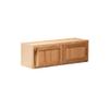 Quicklock RTA (Ready-to-Assemble) | 36'' Tall Wall Kitchen Cabinets - Shaker Style | 100% Hardwood | Made in America | Storage Cabinet (Rustic Hickory, 12'' D x 36'' W x 18'' H) (MUW363612RTA) view 1