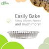 90 PACK - Disposable Durable Oval Roaster Pan - Turkey Roasting Pans Extra Large, Heavy-Duty Aluminum Foil | Deep, Oval Shape for Chicken, Meat, Brisket, Roasting, Baking | Recyclable | USA MADE view 4