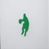 Basketball Player 266-E231 Cookie Cutter Silhouette view 1