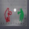 Basketball Player 266-E231 Cookie Cutter Silhouette view 2