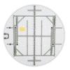 5 Pack 150 Cm / 60 Inch Round Bi-Folding Table Portable Table Round Banquet Tables Round Fold Out Table Portable Bar Table For Party Round Table Round Fold Out Table Round Bi-Folding Table For 6 view 3