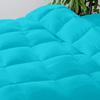 Turquoise Blue Duvet Insert Full (90'' x 90'') Quilted Comforter 5 Piece Box Stitched Down Alternative Full Comforter Set 100% Egyptian Cotton view 2