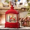 Regency International LED Timer Christmas Cardinal Lantern Water Globe, 11 Inch Height, Multicolor view 2