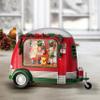 Regency International LED Timer Santa Toy Trailer Water Globe, 11 Inch, Multicolor view 4