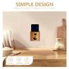 Gatuida Mobile Phone Storage Box Wall Phone Holder Wall Wooden Holder Sundries Remote Controller Storage Wooden Rack Remote Controller Rack view 4