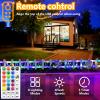 GLPE LED Rope Lights Indoor with USB Powered, 66ft 200 LED String Lights Outdoor Waterproof, Tube Lights with 16 Color Changing,Rope Lights for Outside Christmas, Garden, Party,Camping view 4