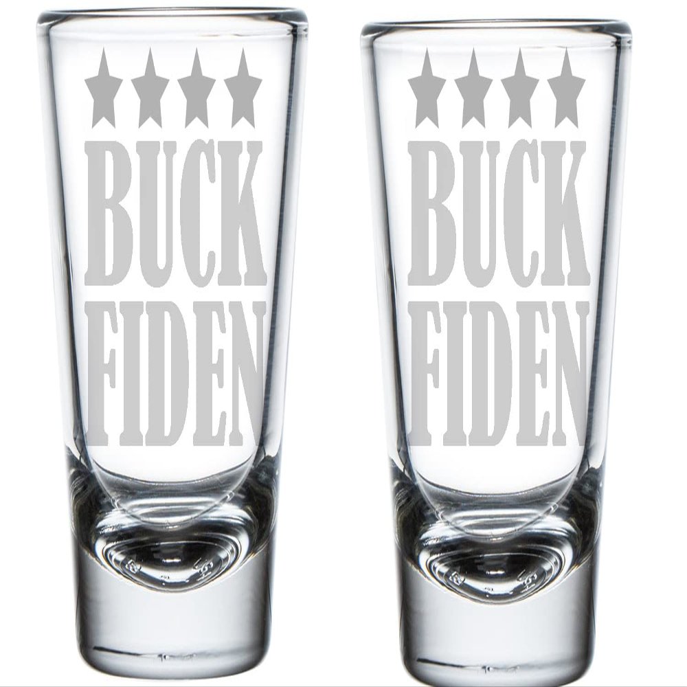 Alankathy Mugs Buck Fiden glass (1.5 OZ SHOT GLASS SET)