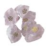 Zerodeko 6pcs Energy Crystal Rough Stones for Altar Decoration Natural Five- Design Worship Crystal Ornament for Home Bar and Restaurant Decor view 1