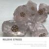 Zerodeko 6pcs Energy Crystal Rough Stones for Altar Decoration Natural Five- Design Worship Crystal Ornament for Home Bar and Restaurant Decor view 3