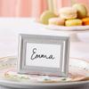 Kate Aspen 12PCS Silver Beaded Frame Place Card/Photo Holder, Place Cards Included, Wedding, Bridal Shower, Anniversary Party Decorations view 2