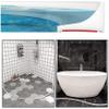 MOUAJ Floor Water Stopper Strip, Shower Dam Barrier, Collapsible Bath Stopper, Bathroom Water Stopper Barrier, Bendable Silicone Water Blocking Strips (Color : Yellow, Size : 110cm) view 3