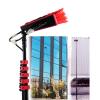 Niczu Photovoltaic and Solar Panels Cleaner Kit, Window Cleaning Pole, Window Cleaning Brush Equipment, Water/Hose Fed Pole,6M/20FT view 1