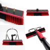 Niczu Photovoltaic and Solar Panels Cleaner Kit, Window Cleaning Pole, Window Cleaning Brush Equipment, Water/Hose Fed Pole,6M/20FT view 2