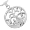 SHEIL Tree of Life Cremation Jewelry by Everlasting Memory Urn Pendant for Pet/Human Ashes Holder Urn Jewelry view 2