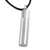 SHEIL Paw Print Mark Tube Pendant for Pet (Dog Cat) Ashes Keepsake Urns Memorial Ash Locket Urn Necklace Memorial Cremation Jewelry view 3
