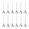 12 PCS Coffee Spoons, 18/8 Stainless Steel Espresso Spoons, 5.2 Inches Vogue Mini Tea Spoons, Cappuccino Stirring Spoons, Small Spoons for Dessert, Ice Cream, Frosted Handle, Sweejar (Silver) view 1