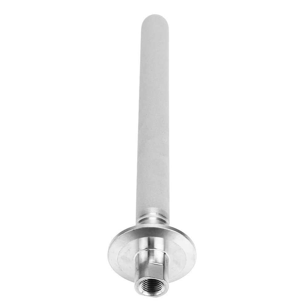 Carbonation Stone , Aeration Stone , 8 in Stainless Steel Carbonation Stone Aeration Oxygenation Stone with 1/4in NPT Gas Inlet for Beer Homebrew , Aeration Stone , Carbonation Stone , 8 in Stainless