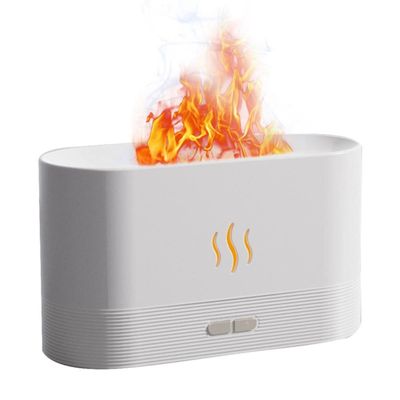 Flame Aroma Diffuser Air Humidifier Ultrasonic Cool Mist Maker Fogger Led Essential Oil 3D Effect Fire Lamp Difusor