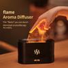 Flame Aroma Diffuser Air Humidifier Ultrasonic Cool Mist Maker Fogger Led Essential Oil 3D Effect Fire Lamp Difusor view 4