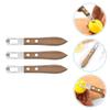 Hemoton 3pcs Cheese Grater Multi-function Lemon Zester and Vegetable Grater for Home Restaurant and Hotel Use and Tool view 4
