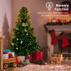 BOLWEO Christmas Tree Lights, 400LED 16 Lines Christmas Lights for Tree 8 Modes for 6ft-7ft Christmas Tree, UL Certified Indoor Outdoor Christmas Decorations 16 * 6.6ft Drops Warm White view 4