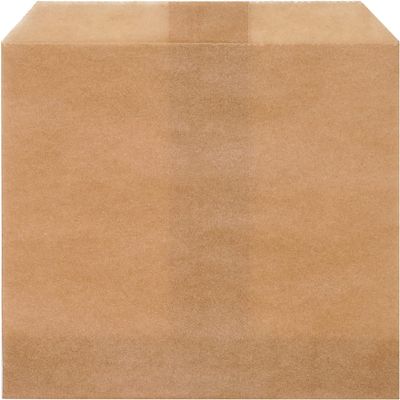 Quotidian Brown Flat Medium Glassine Paper Bags Envelope 5x7 in, 100 Count