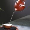 Purple Clay Teapot Zisha Tea Set Drinking Utensils Tea Drinking Handmade Dahongpao Songhe Yannian Teapot (Color : Onecolor) view 4