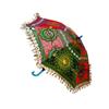 Fabric Embroidered Rajasthani Umbrella (Multi Color and Assorted), Photo Shoot, Celebration, Party, Events etc. By Indian Collectible view 3