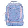 Bentgo Kids 2-in-1 Backpack & Insulated Lunch Bag - Durable 16 Backpack & Lunch Container in Unique Prints for School & Travel - Water Resistant, Padded & Large Compartments (Lavender Galaxy) view 1