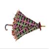 Hand Embroidery Cotton Fabric Sun Protection Umbrella Wedding Anniversary Decoration Umbrella By Indian Collectible view 3