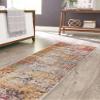 Unique Loom Deepa Collection Area Rug - Arte (Runner 2' 0" x 8' 0", Multi/ Ivory) view 4