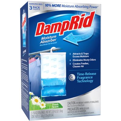Damprid, Moisture Absorber Absorbedor De Humedad, 15.4 Ounce, 3 Count
