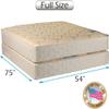DS Solutions USA Chiro Premier Gentle Firm (Beige) Full Size Mattress and Box Spring Set - Orthopedic, Fully Assembled, Good for Your Back, Long Lasting and 2 Sided view 2