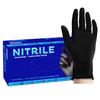 SAFEKO Heavyweight Nitrile Gloves, Black, Exam Grade, Chemo tested, Latex Free, Powder Free, Disposable Gloves for Food Prep, Tattoo, Cleaning Supplies view 1