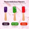 Concession Essentials Pack of 60 4" Candy Spoons (20 Grape, 20 Green Apple 20 Cherry) - Perfect for Snow Cones, Ice Cream, Birthday Parties, Desserts view 3