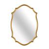 Antique Wood Frame Mirror,Bathroom Vanity Mirrors Wall Mounted,handmade,wooden Border,Round Bathroom Mirror,Can Be Hung Vertically And Horizontally,Round Circle Mirror ( Size : 60cm(23in)x80cm(31in) ) view 1
