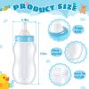 Tessco for you 2 Pcs 15 Inch Big Baby Shower Bottle for Baptism Game Large Jumbo Plastic Baby Shower Bottle Piggy Candy Bank for Girl Boy Kids Party Favor(Blue) view 2