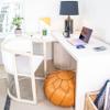 Moderner Pouf Ottoman Pumpkin Color view 2