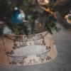 Tree Nest Large Gallery Christmas Tree Collar Round Ring Skirt Base Durable Fabric Cover Christmas Decorations, Brown/Beige, 27" view 4