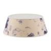 Tree Nest Glory Canvas Tree Skirt for Christmas Tree Stands, Large, Blue/White view 1