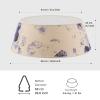 Tree Nest Glory Canvas Tree Skirt for Christmas Tree Stands, Large, Blue/White view 2
